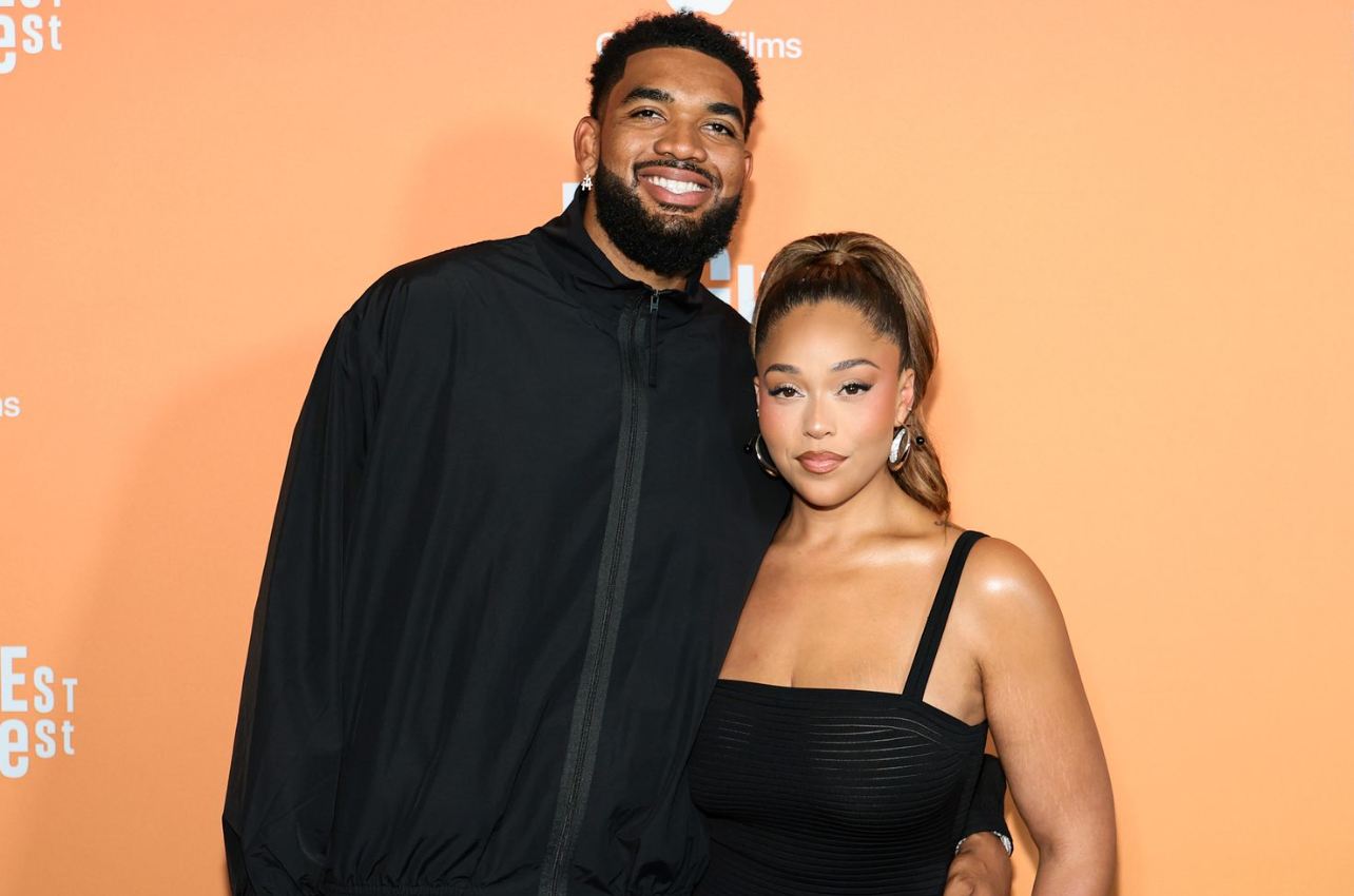 Karl-Anthony Towns and Jordyn Woods